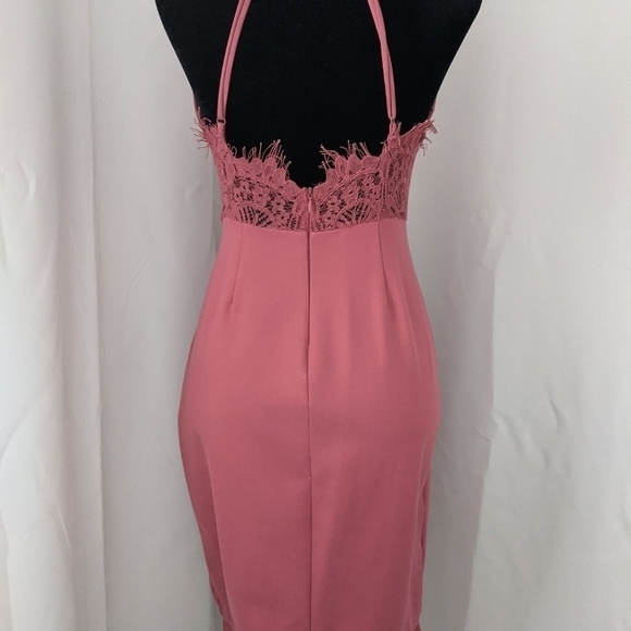 Astr the label rose bodycon cocktail dress - Picture 5 of 6